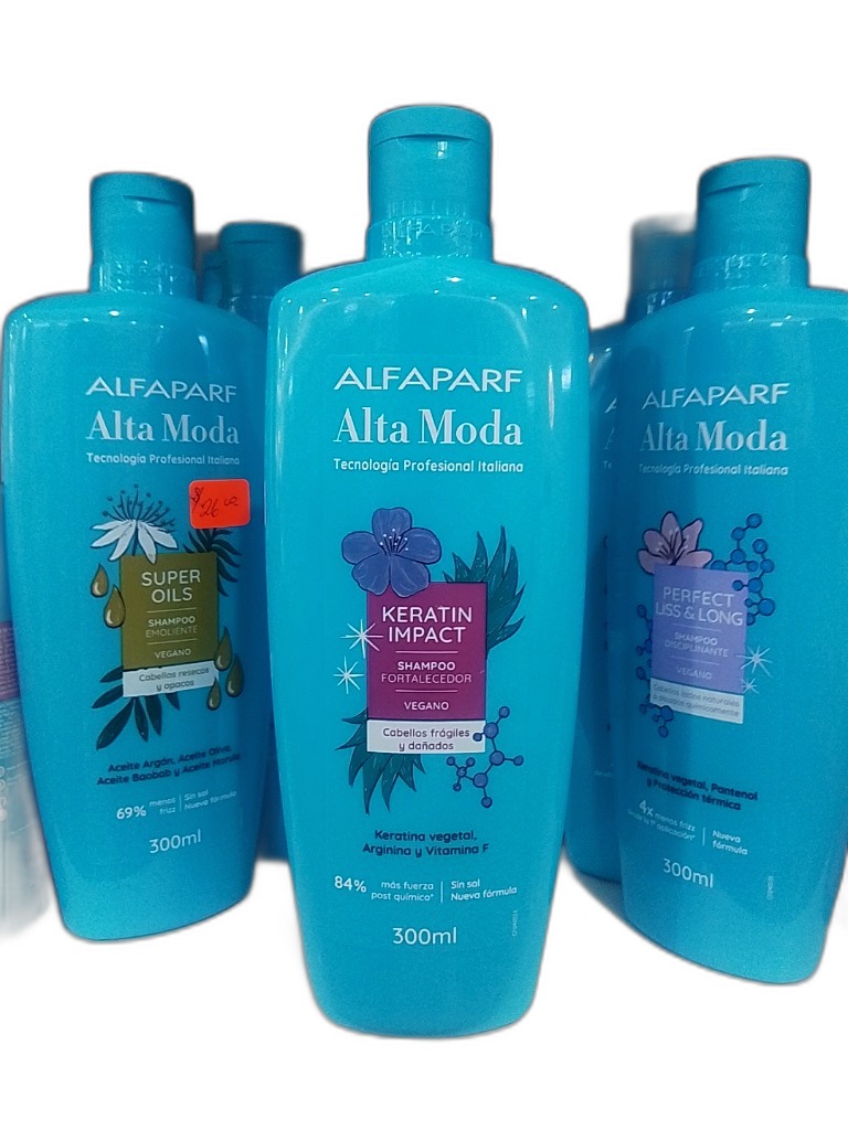 ACONDICIONADOR ALFAPARF ALTA MODA KERATIN IMPACT X300ML