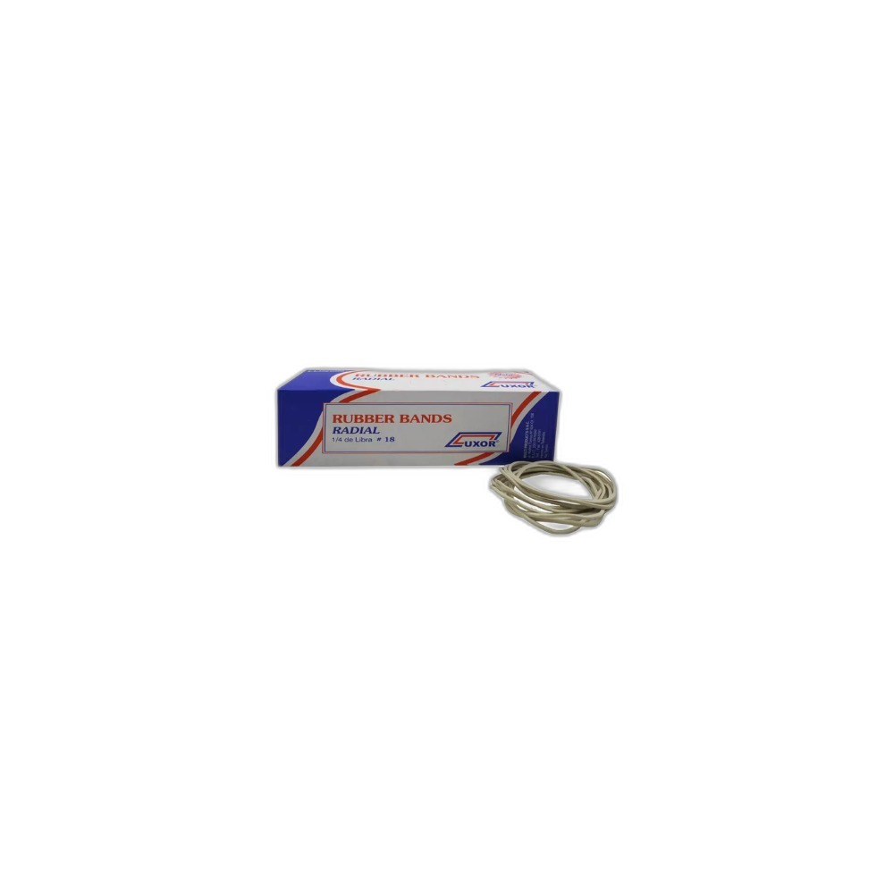 CAJA DE LIGAS LUXOR X1/4 DE LIBRA