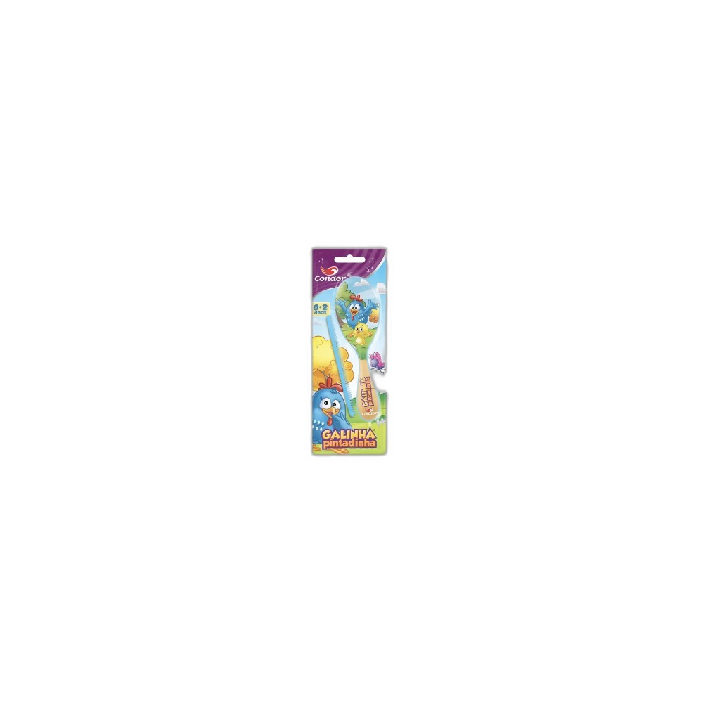 CEPILLO CONDOR BEBE GALLINA PINTADITA